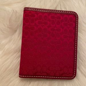 Coach ID card or picture holder wallet